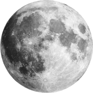Mond 100 % beleuchtet